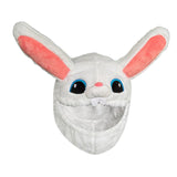 Maxbell Rabbit Motorcycle Helmet Cover Cartoon Eye Catching Style Funny Helmet Cover