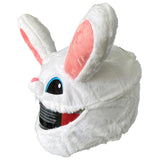 Maxbell Rabbit Motorcycle Helmet Cover Cartoon Eye Catching Style Funny Helmet Cover