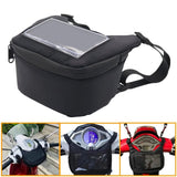 Maxbell Waist Bag Waterproof Bag Container with Phone Pocket Motorcycle Handlebar Bag