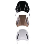 Maxbell Motorcycle Windscreen Motorbike Wind Deflector Premium Wind Deflector Screen Black