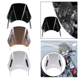Maxbell Motorcycle Windscreen Motorbike Wind Deflector Premium Wind Deflector Screen Black