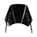 Maxbell Motorcycle Windscreen Motorbike Wind Deflector Premium Wind Deflector Screen Black