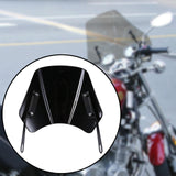 Maxbell Motorcycle Windscreen Motorbike Wind Deflector Premium Wind Deflector Screen Black