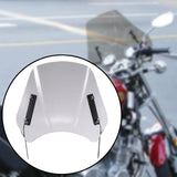 Maxbell Motorcycle Windscreen Motorbike Wind Deflector Premium Wind Deflector Screen Clear