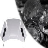 Maxbell Motorcycle Windscreen Motorbike Wind Deflector Premium Wind Deflector Screen Clear