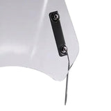 Maxbell Motorcycle Windscreen Motorbike Wind Deflector Premium Wind Deflector Screen Clear