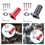 Maxbell Motorcycle Carburetor Interface Sturdy Carburetor Adapter for Motorbike Black