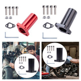 Maxbell Motorcycle Carburetor Interface Sturdy Carburetor Adapter for Motorbike Black