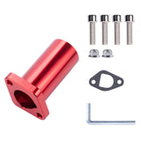 Maxbell Motorcycle Carburetor Interface Sturdy Carburetor Adapter for Motorbike Red