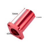 Maxbell Motorcycle Carburetor Interface Sturdy Carburetor Adapter for Motorbike Red