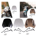 Maxbell Wind Screen Repair Parts Motorcycle Windshield for Benelli Leoncino 500 transparent