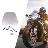 Maxbell Wind Screen Repair Parts Motorcycle Windshield for Benelli Leoncino 500 transparent