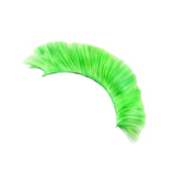 Maxbell Helmet Wigs Cosplay Party Hairpiece for Scooters Motorcycle Bike Skiing Green