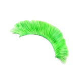 Maxbell Helmet Wigs Cosplay Party Hairpiece for Scooters Motorcycle Bike Skiing Green