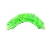 Maxbell Helmet Wigs Cosplay Party Hairpiece for Scooters Motorcycle Bike Skiing Green