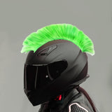 Maxbell Helmet Wigs Cosplay Party Hairpiece for Scooters Motorcycle Bike Skiing Green