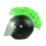 Maxbell Helmet Wigs Cosplay Party Hairpiece for Scooters Motorcycle Bike Skiing Green