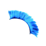 Maxbell Helmet Wigs Cosplay Party Hairpiece for Scooters Motorcycle Bike Skiing Blue