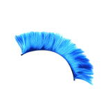 Maxbell Helmet Wigs Cosplay Party Hairpiece for Scooters Motorcycle Bike Skiing Blue