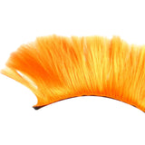 Maxbell Helmet Wigs Cosplay Party Hairpiece for Scooters Motorcycle Bike Skiing Orange