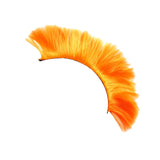 Maxbell Helmet Wigs Cosplay Party Hairpiece for Scooters Motorcycle Bike Skiing Orange