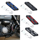 Maxbell Exhaust Heat Shield Motorcycle Heat Guard Cover for Premium Spare Parts Black