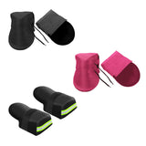 Maxbell 2x Summer Motorcycle Handlebar Muffs Waterproof Easy Installation Hand Muffs Solid Black