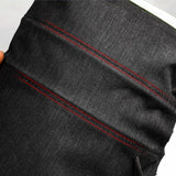 Maxbell 2x Summer Motorcycle Handlebar Muffs Waterproof Easy Installation Hand Muffs Solid Black