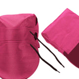 Maxbell 2x Summer Motorcycle Handlebar Muffs Waterproof Easy Installation Hand Muffs Rose Red