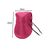 Maxbell 2x Summer Motorcycle Handlebar Muffs Waterproof Easy Installation Hand Muffs Rose Red