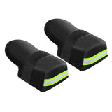 Maxbell 2x Summer Motorcycle Handlebar Muffs Waterproof Easy Installation Hand Muffs Black Reflective