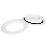 Maxbell Marine Deck Cover Nonslip Deck Plate Access Lid for Marine Boat White