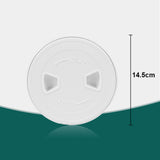 Maxbell Marine Deck Cover Nonslip Deck Plate Access Lid for Marine Boat White