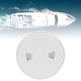 Maxbell Marine Deck Cover Nonslip Deck Plate Access Lid for Marine Boat White