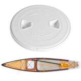 Maxbell Marine Deck Cover Nonslip Deck Plate Access Lid for Marine Boat White