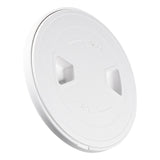 Maxbell Marine Deck Cover Nonslip Deck Plate Access Lid for Marine Boat White