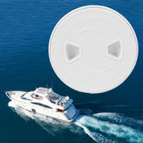 Maxbell Marine Deck Cover Nonslip Deck Plate Access Lid for Marine Boat White