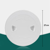 Maxbell Marine Deck Cover Nonslip Deck Plate Access Lid for Marine Boat White