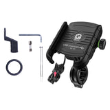 Maxbell Motorcycle Phone Holder USB 3.0 Charger Sturdy Accessories Cellphone Charger