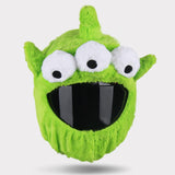 Maxbell Motorcycle Helmet Cover Winter Adorable Eye Catching Universal Cartoon