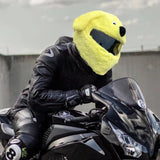 Maxbell Helmet Cover Puppy Shaped Outdoor Eyes Catching Style Helmet Protective Cover