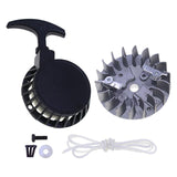 Maxbell Pull Starter Pull Cord Flywheel Kits for Two Stroke 49cc Mini Pocket Bike