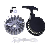 Maxbell Pull Starter Pull Cord Flywheel Kits for Two Stroke 49cc Mini Pocket Bike