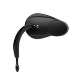 Maxbell Motorcycle Rearview Mirrors Split Vision Mirrors for Davidson 1982-2023 Black