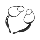 Maxbell Motorcycle Rearview Mirrors Split Vision Mirrors for Davidson 1982-2023 Black