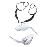 Maxbell Motorcycle Rearview Mirrors Split Vision Mirrors for Davidson 1982-2023 Black