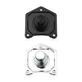 Maxbell Motorcycle Solenoid Cover Push Button Starter High Quality for Twin cam Black