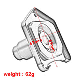 Maxbell Motorcycle Solenoid Cover Push Button Starter High Quality for Twin cam Black