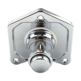 Maxbell Motorcycle Solenoid Cover Push Button Starter High Quality for Twin cam Silver
