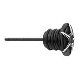 Maxbell Engine Oil Dipstick Durable for Harley Softail Series Slim Black White